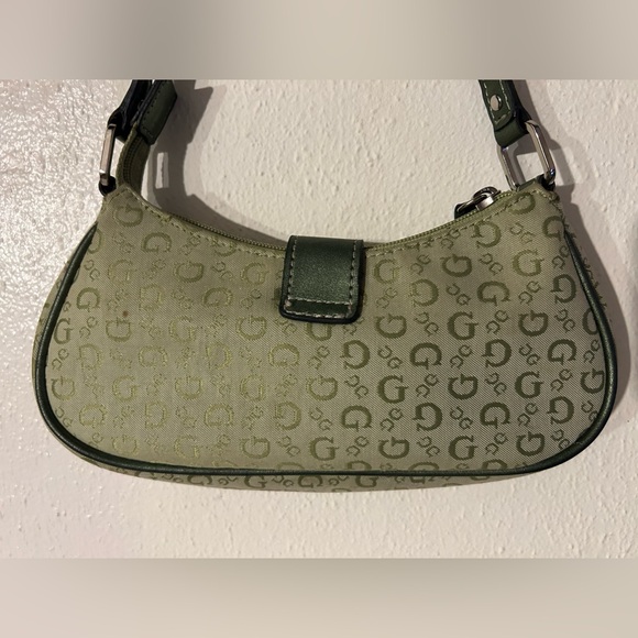 Mini Green GUESS Purse - Picture 4 of 7